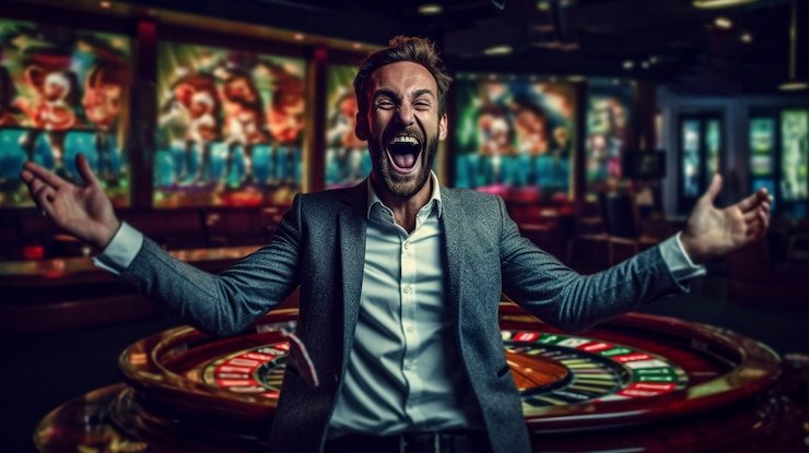 Tampilan slot Aviator dengan grafis permainan real-time