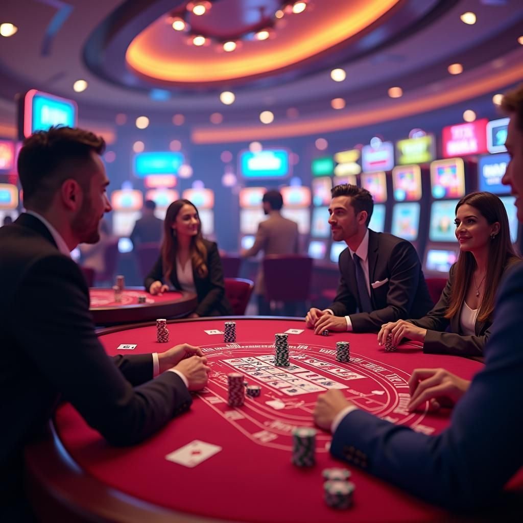 Meja Live Baccarat indomaster88 dengan dealer profesional dan tampilan multi-kamera